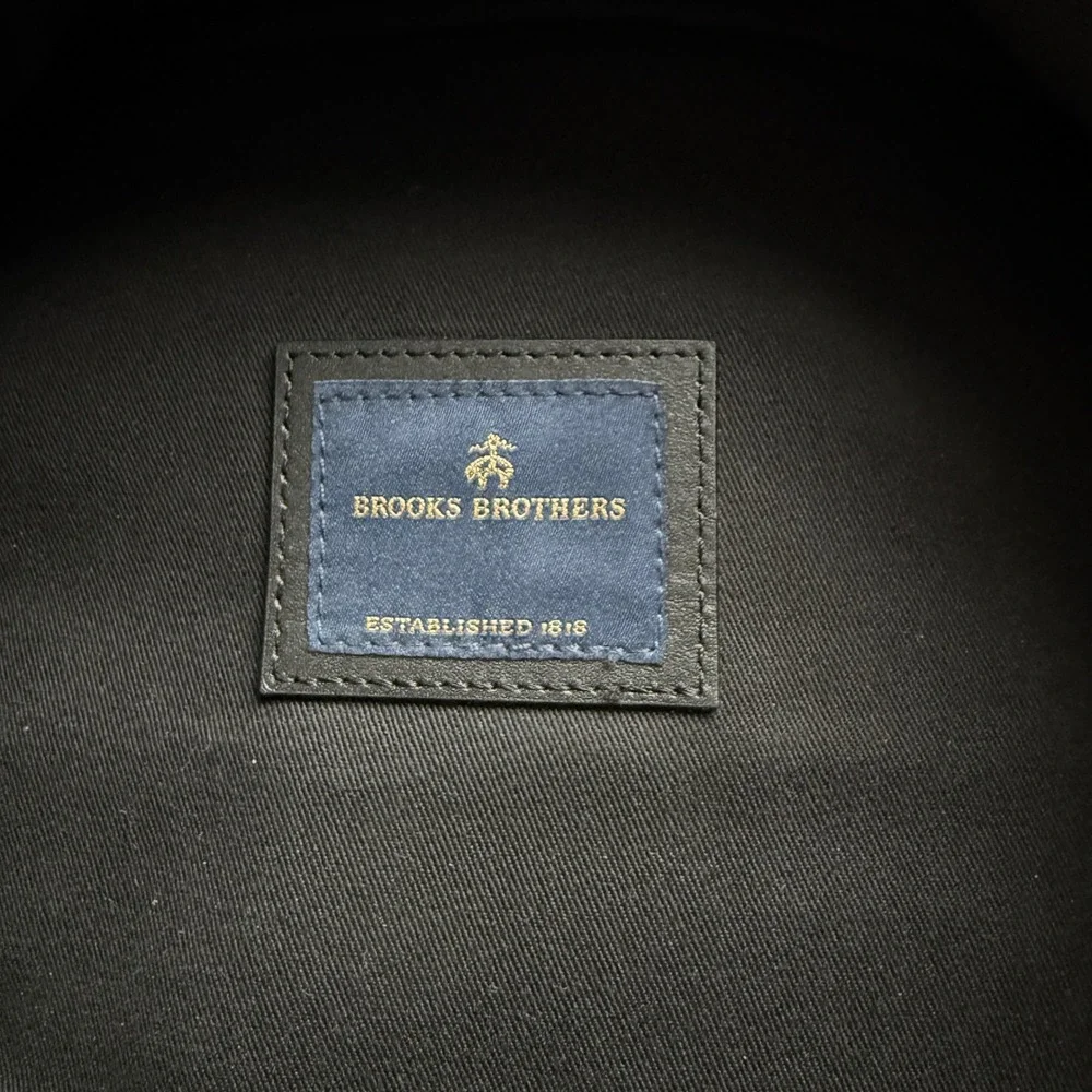 Brooks Brothers Los Angeles Lakers Backpack Black Embroidered NBA Laptop Bag